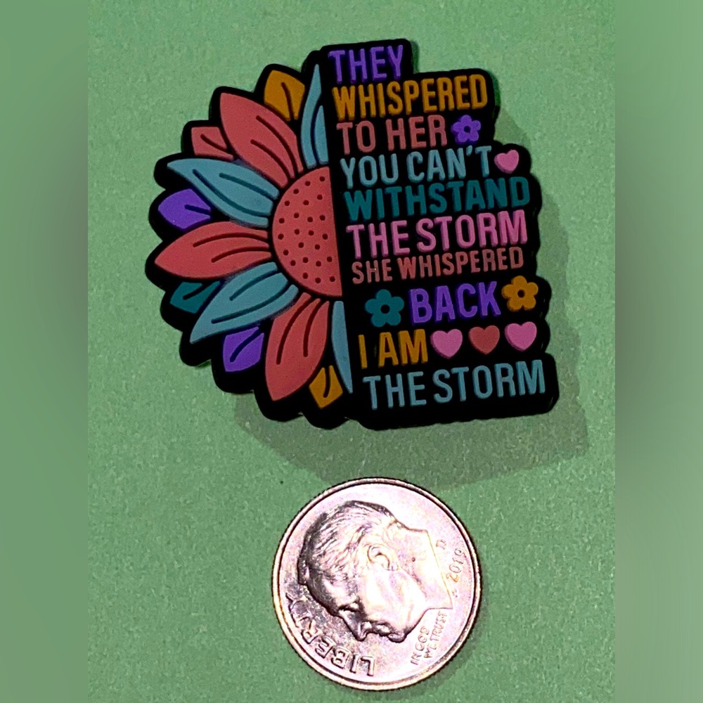 (10 for $15) Inspiring Inspirational Statements Crocs Shoes Charms